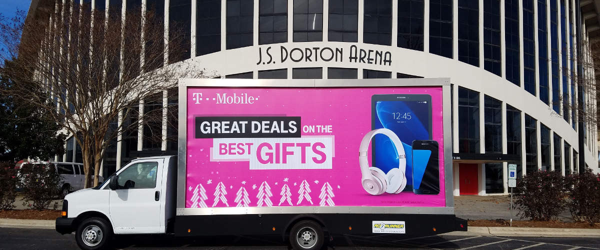 Mobile Billboard Truck in Washington, D.C.